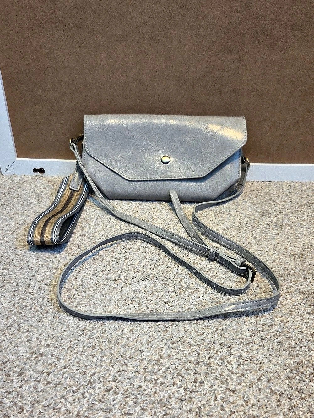 Anthropologie Crossbody Bag in Gray